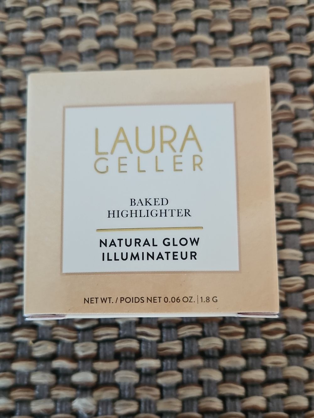 2/$20 Laura Geller Natural Glow Baked Highlighter - French Vanilla
